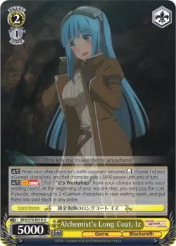 Alchemist's Long Coat, Iz #BFR/S78-E018 · Weiss Schwarz