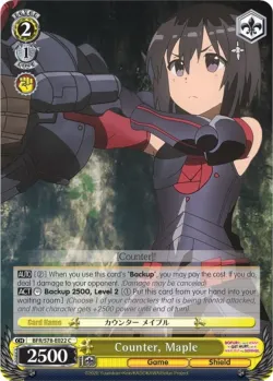 Counter, Maple #BFR/S78-E022 · Weiss Schwarz