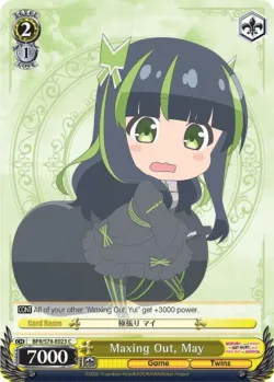Maxing Out, May #BFR/S78-E023 · Weiss Schwarz