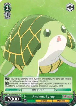 Awaken, Syrup #BFR/S78-E041 · Weiss Schwarz