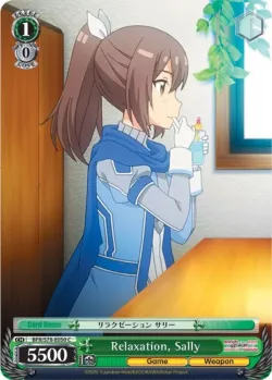Relaxation, Sally #BFR/S78-E050 · Weiss Schwarz