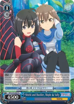 Shield and Buckler, Maple & Sally 「BFR/S78-E087」「EN」