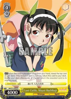 Lost Cattle, Mayoi Hachikuji #BM/S15-E005 · Weiss Schwarz