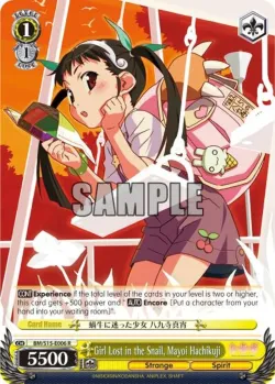 Girl Lost in the Snail, Mayoi Hachikuji #BM/S15-E006 · Weiss Schwarz
