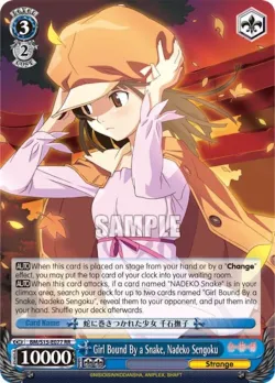 Girl Bound By a Snake, Nadeko Sengoku 「BM/S15-E077」「EN」
