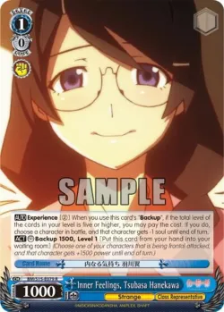 Inner Feelings, Tsubasa Hanekawa 「BM/S15-E079」「EN」