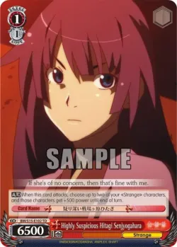 Highly Suspicious Hitagi Senjyogahara 「BM/S15-E102」「EN」