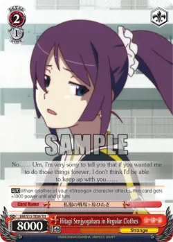 Hitagi Senjyogahara in Regular Clothes 「BM/S15-TE06」「EN」