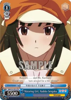 Maturing Girl, Nadeko Sengoku 「BM/S15-TE13」「EN」