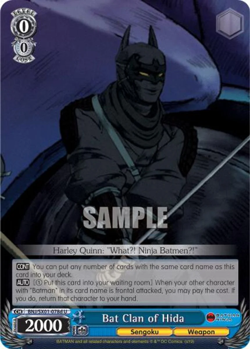 Bat Clan of Hida 「BNJ/SX01-078d」「EN」