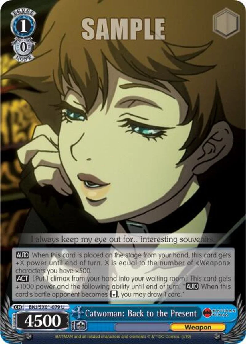 Catwoman: Back to the Present 「BNJ/SX01-079」「EN」