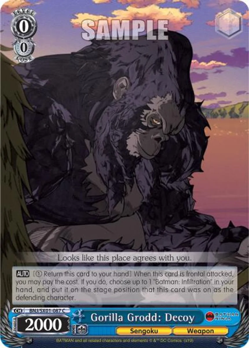 Gorilla Grodd: Decoy 「BNJ/SX01-087」「EN」