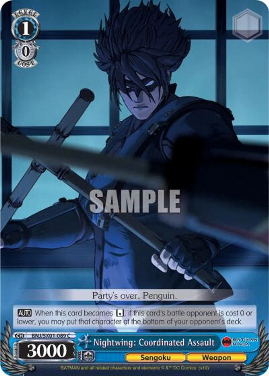 Nightwing: Coordinated Assault 「BNJ/SX01-089」「EN」