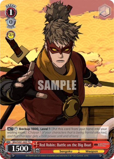 Red Robin: Battle on the Big Boat 「BNJ/SX01-A03」「EN」
