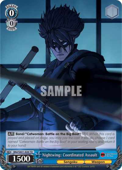Nightwing: Coordinated Assault 「BNJ/SX01-A06」「EN」