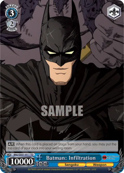 Batman: Infiltration 「BNJ/SX01-A11」「EN」