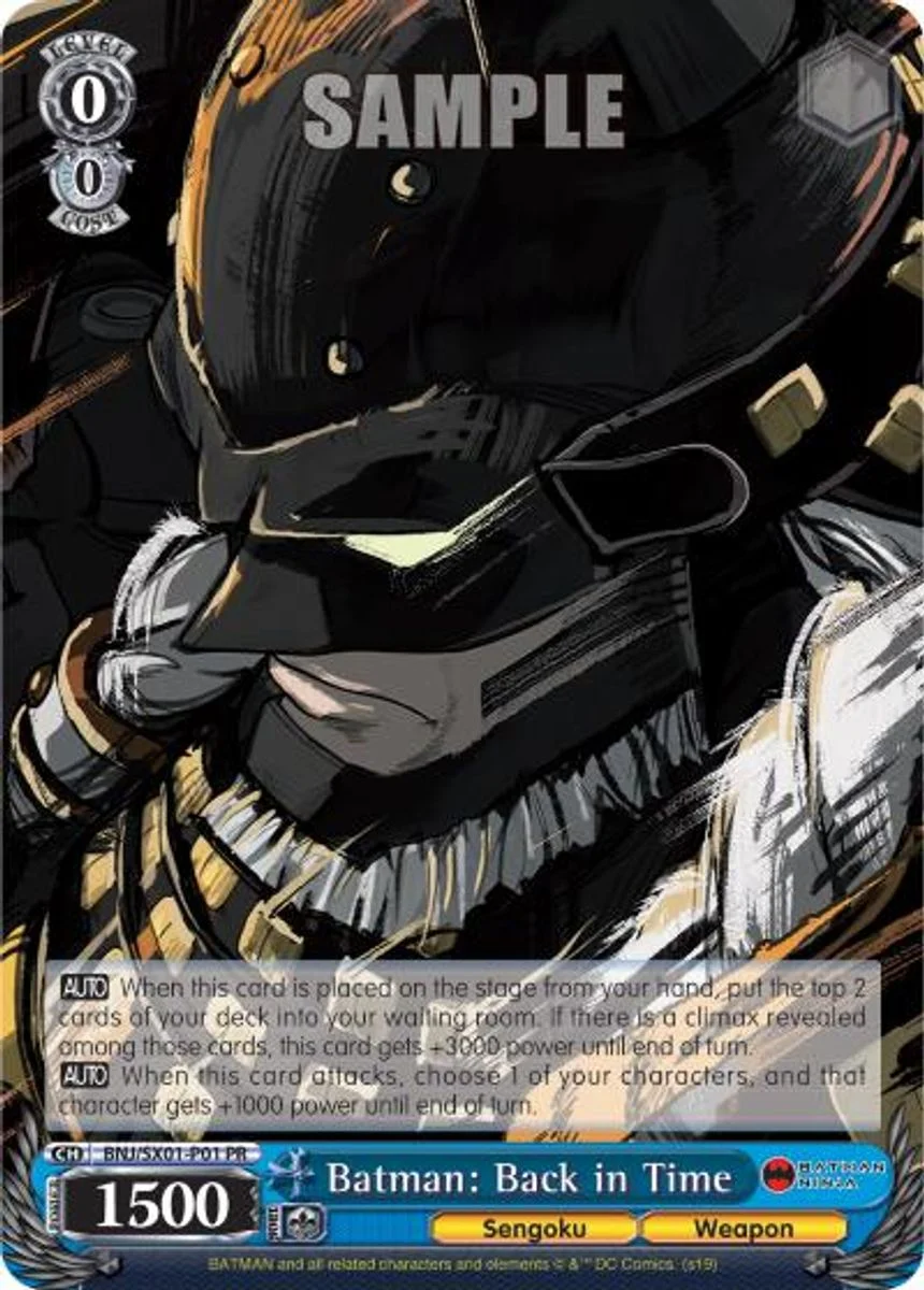 Batman: Back in Time 「BNJ/SX01-P01」「EN」