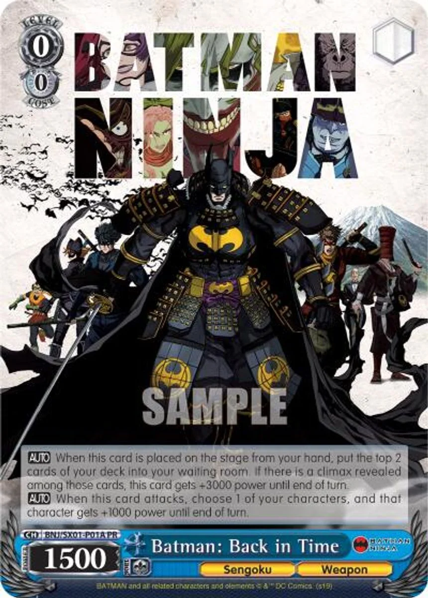 Batman: Back in Time 「BNJ/SX01-P01A」「EN」