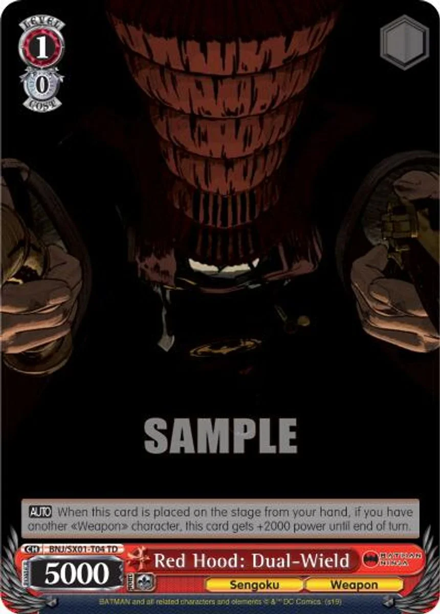Red Hood: Dual-Wield 「BNJ/SX01-T04」「EN」