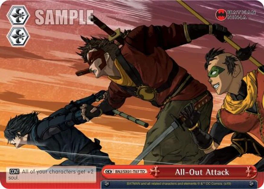 All-Out Attack 「BNJ/SX01-T07」「EN」
