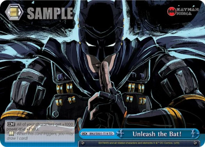 Unleash the Bat! 「BNJ/SX01-T19」「EN」