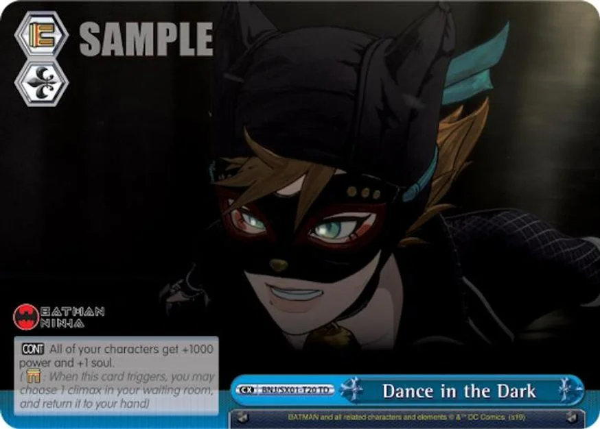 Dance in the Dark 「BNJ/SX01-T20」「EN」