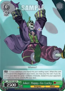 Joker: Happy-Go-Lucky #BNJ/SX01-005 · Weiss Schwarz
