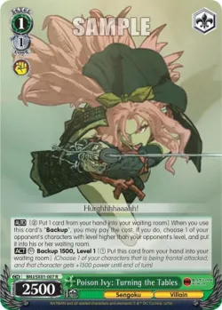 Poison Ivy: Turning the Tables #BNJ/SX01-007 · Weiss Schwarz