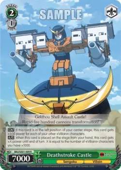 Deathstroke Castle #BNJ/SX01-009 · Weiss Schwarz