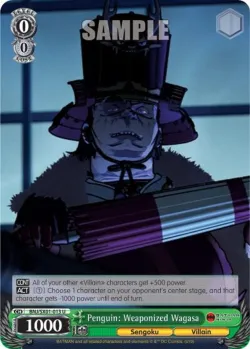 Penguin: Weaponized Wagasa #BNJ/SX01-013 · Weiss Schwarz