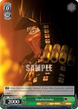 Deathstroke #BNJ/SX01-014 · Weiss Schwarz