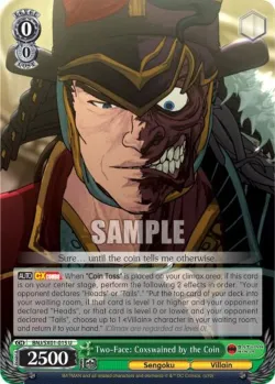 Two-Face: Coxswained by the Coin #BNJ/SX01-015 · Weiss Schwarz