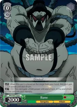 Bane #BNJ/SX01-020 · Weiss Schwarz