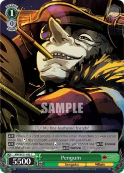 Penguin #BNJ/SX01-025 · Weiss Schwarz
