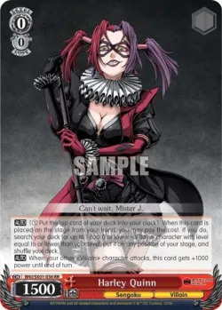 Harley Quinn #BNJ/SX01-036 · Weiss Schwarz