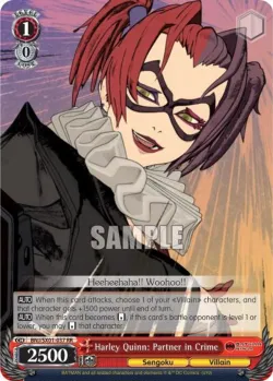 Harley Quinn: Partner in Crime #BNJ/SX01-037 · Weiss Schwarz