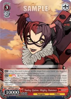 Harley Quinn: Mighty Hammer #BNJ/SX01-044 · Weiss Schwarz