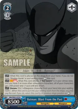 Batman: Blast From the Past 「BNJ/SX01-072」「EN」