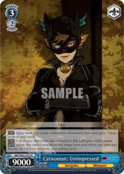 Catwoman: Unimpressed 「BNJ/SX01-073」「EN」