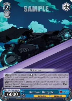 Batman: Batcycle 「BNJ/SX01-082」「EN」