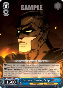 Batman: Sinking Ship 「BNJ/SX01-085」「EN」