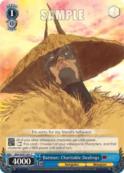 Batman: Charitable Dealings 「BNJ/SX01-091」「EN」