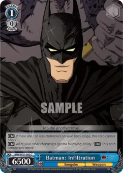 Batman: Infiltration 「BNJ/SX01-092」「EN」