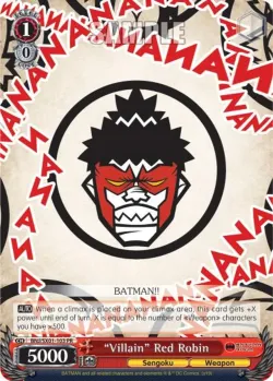 "Villain" Red Robin 「BNJ/SX01-103」「EN」