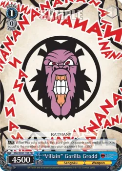 "Villain" Gorilla Grodd 「BNJ/SX01-105」「EN」