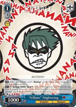 "Villain" Nightwing 「BNJ/SX01-106」「EN」