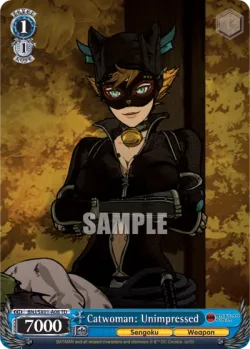 Catwoman: Unimpressed 「BNJ/SX01-A08」「EN」