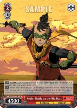 Robin: Battle on the Big Boat 「BNJ/SX01-T06」「EN」