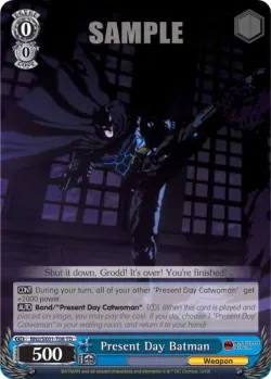 Present Day Batman 「BNJ/SX01-T08」「EN」