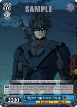 Nightwing: Status Report 「BNJ/SX01-T10」「EN」